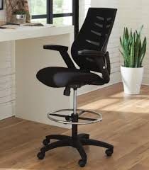 Ofm Core Collection Mid Back Drafting Chair With Lumbar Support Drafting Chair Chair Ofm