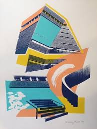 Tate Modern Blavatnik Building In 2020 Tate Modern Architectural Prints Modern Poster