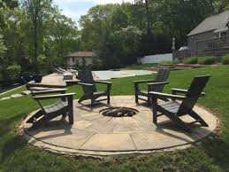 Set the bench exactly where you want it and outline the trenches around each base. Fire Pit Ideas To Transform Your Backyard Polywood Blog