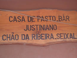 Placa Indicativa Com O Nome Do Restaurante Foto De Casa De Pasto Justiniano Seixal Tripadvisor