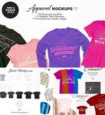 Apparel Mockups Hero Headers Cgispread Clothing Mockup Free T Shirt Design Unique T Shirt Design