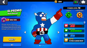Somos una página donde subimos memes pero también resubimos información sobre brawl stars. El Primo As Captain America Brawlstars