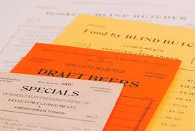 Art Of The Menu Blind Butcher Restaurant Identity Restaurant Branding Menu Design