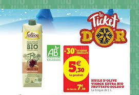 Offre Huile D Olive Bio Fruitee Cauvin 34 De Reduction Immediate Chez E Leclerc