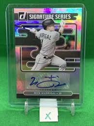 More nick madrigal pages at baseball reference. Mavin 2021 Donruss Nick Madrigal Signature Series Prizm Auto Chicago White Sox