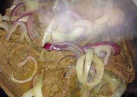 Bistec Encebollado Puerto Rico Receta Bistec Encebollado Receta Bistec Encebollado Receta Encebollado Receta Y Recetas De Chef