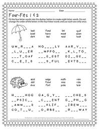 Do you feel like there's something a little bit off when you return home from work every night? Four Fits 1 8 Free Printable Puzzles By The Puzzle Den Tpt