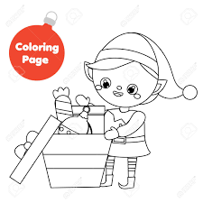 Every item on this page was chosen by a woman's day editor. Coloring Page Santa Helper Elf Pack Gifts Printable Fun Page For Kids Children And Toddlers Christmas And New Year Holidays Theme Royalty Free Cliparts Vectors And Stock Illustration Image 127257572