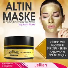 Altin Maske Soyulabilir Maske Altin Maske Kuru Ve Yagli Ciltleri Dengeler Cildi Yumusatir Ve Akne Olusumunda Azalma Saglar Cilt Uz Cil Maskeler Yaslanma
