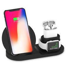 3 In 1 Wireless Charging Station Apple Watch Charger Apple Watch Charging Wireless Charger