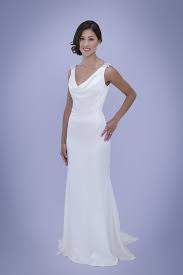 Mildred Old Hollywood Silk Cowl Backless Wedding Dress Wedding Dresses Silk Wedding Dress Hollywood Glamour Wedding