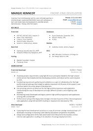 Sample resume of front end developer for freshers / 30 best developer (software engineer) resume templates. Front End Developer Resume Sample Template Word Pdf Dev Community