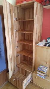 Ein Massivholz Schrank Gebaut Aus Leimholz Buche 210cm Hoch Und 60cm Breit Und 60cm Tief Storage Furniture Furniture Decor