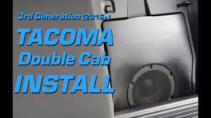 Toyota Tacoma High Resolution Audio System Install Youtube