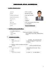 Tu currículum perfecto en 2021 debe ser innovador, con un buen diseño o plantilla de cv atractiva, que llame la atención, y que sea eficaz. Curriculum Vitae Ejemplos Bolivia Ejemplos De Curriculum Vitae Por Tipos