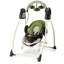 This Swing Is Awesome It Takes Batteries And Plugs Into The Wall The Seat Come Off Becoming A Vibrating Chair Gr Baby Swings Graco Baby Babies R Us