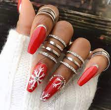 Coffin Christmas Nails Ideas Novocom Top