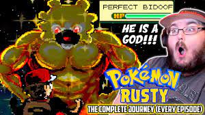 Pokemon Rusty: The Complete Journey (EVERY EPISODE) The God/Perfect Bidoof  Peanut Butter REACTION!!! - YouTube
