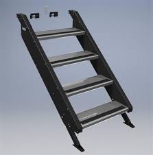 This trailer set of steps has a maximum weight capacity of camco adjustable height aluminum platform step. Mor Ryde Stp54 012h Quick Connect Removable Entry Step 4 Step 35 5 44