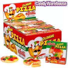 Gummy Pizza Candy Packs 48 Piece Box Online Candy Store Efrutti Gummies