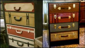 Suitcases └ luggage └ luggage & travel accessories └ home, furniture & diy all categories antiques art baby books, comics & magazines business. Revamp Your Old Dresser With This Faux Suitcase Painted Furniture Idea Your Projects Obn