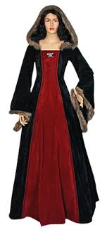 Image result for medieval cloaks men women and children