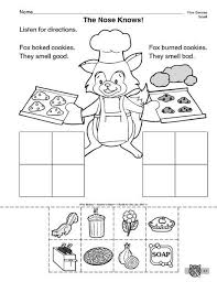 The Mailbox Senses Preschool Preschool Worksheets Preschool Projects