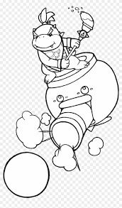 Bowser jr mario kart s. Clown In The Bowser Jr Coloring Pages Coloring Pages Bowser Jr With His Clown Car Free Transparent Png Clipart Images Download