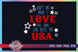 Download God Bless The Usa 4th Of July Graphic By Ssflower Creative Fabrica