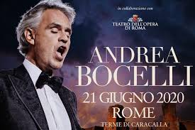 Ma pur sempre una festa. Andrea Bocelli Alle Terme Di Caracalle Tutte Le Info Sul Concerto Evento A Roma