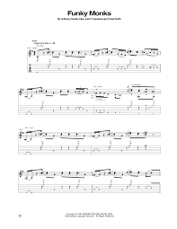 Funky Monks By Red Hot Chili Peppers Guitar Tab Guitar Instructor