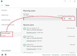 How To Run A Virus Scan In Kaspersky Security Cloud 20