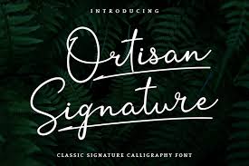 Ortisan Signature Font Dafont Com Signature Fonts Handwritten Script Font Fonts