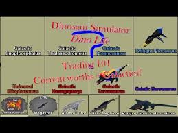 Dinosaur Simulator Trading 101 The Galactic Update Values