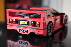 This engine was derived from the already extant ferrari/maserati v8. Lego Ferrari F40 2016 Hands On Review Car Magazine