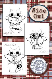Either way, learn more about these beloved birds with these 10 fun facts: Download Print These Cute Wise Old Owl Coloring Pages Kids Activities Blog