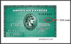 This term refers to the cvv/cid code What Is A Cvv Number Javatpoint