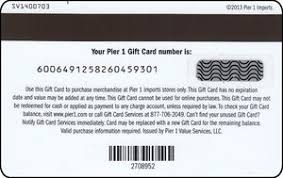 Need to buy another pier 1 imports gift card? Gift Card Shoes Pier 1 Imports United States Of America Pier 1 Imports Col Us Pier1 Sv1400703