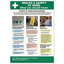 Your employer is responsible for health and safety, but workers must play a part. Health And Safety Law Poster A4 Free Download Hse Images Videos Gallery
