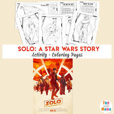 Introduce your kids to the epic story of star wars with these great star wars coloring pages. Han Solo Film Star Wars Coloring Pages Fun With Mama