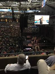 Chesapeake Energy Arena Section 221 Row C Seat 17 Tom