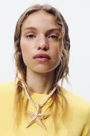 COLLIER CORDE À ÉTOILE DE MER