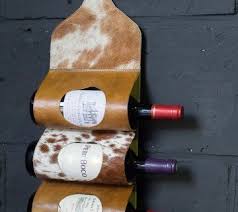 Porte Bouteilles Mural En Peau De Vache Roulette Pour Meuble Rangement Mural Cuisine Meuble Tv Industriel