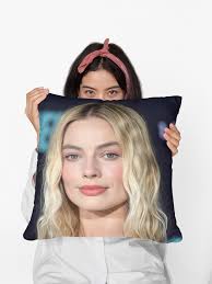 Margot Robbie Pillow