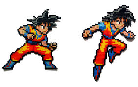 Son Goku Son Goku Anime Pixel Art Dragon Ball Art