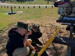 The SAL Sacramento Young Marines completed their 25–1 recruit class  training encampment this past weekend at Lake Comanche South Shore. We had  teambuilding in addition to field skills, drug, and alcohol, education,