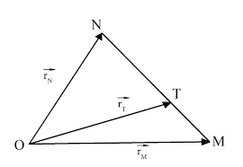 Calculul vectorial, centrul de greutate, ortocentrul, centru cercului inscris, centrul cercului circumscris, teorema lui sylvester. Vectorul De Pozitie Al Punctului Care Imparte Un Segment Intr Un Raport Dat Si Teorema Lui Thales