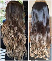 How to go from black hair to bright blonde: Blonde Hair Blonde Dip Dye On Black Hair
