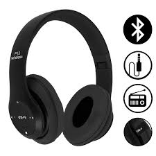 Votre casque bluetooth au meilleur rapport qualité/prix c'est ici ! Casque Audio Bluetooth P15 Fonction Kit Main Libre Pliable Noir Casques