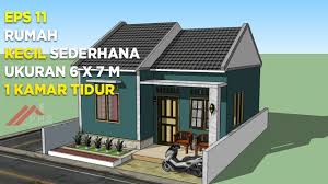 Rumah idaman sederhana pada desa yang menarik & asri pembangunan tempat tinggal memang sebagai hal yang sangat krusial & dibutuhkan sang individu. Rumah Kecil Sederhana Di Desa Tampil Mewah Ukuran 6 X 7 M Youtube